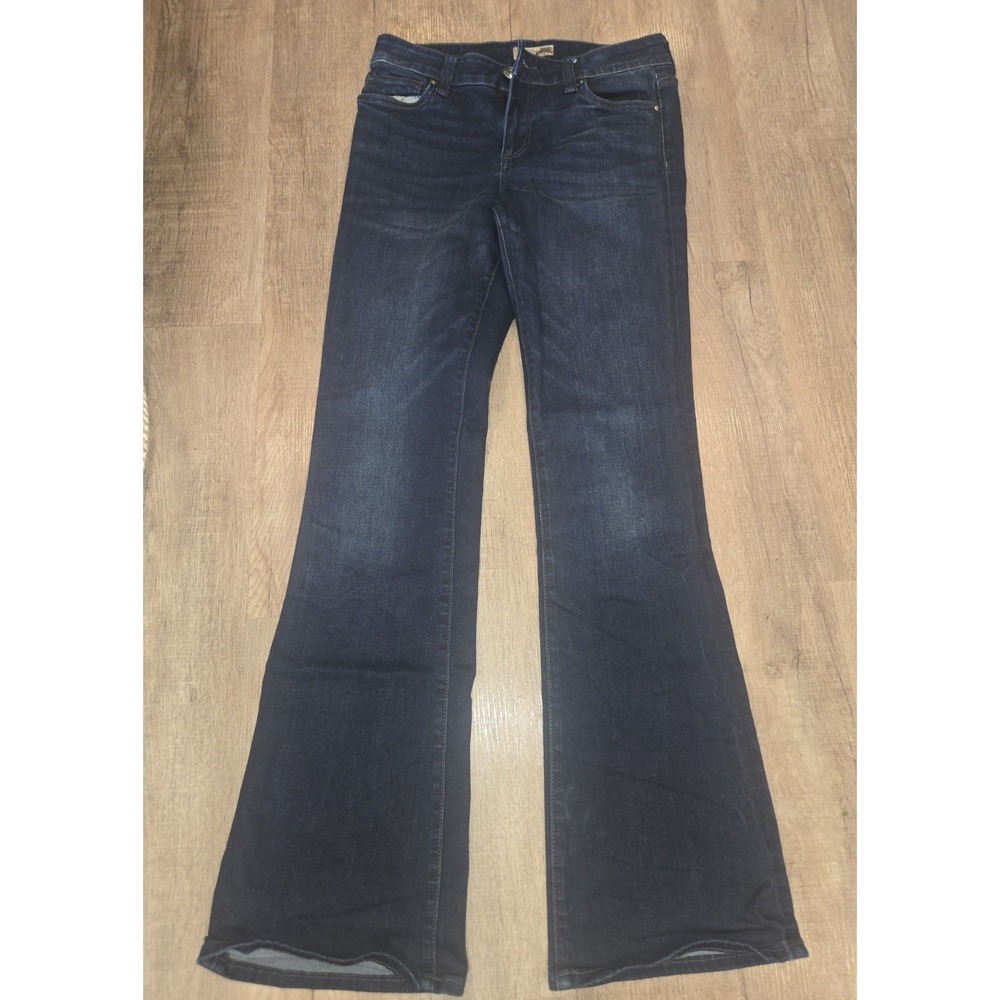 Kut From The Kloth Natalie Flare Jeans Women's Size‎ 4 Mid Rise 33.5" Inseam